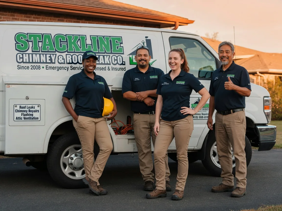 Chimney flashing repair company in New Springfield, OH